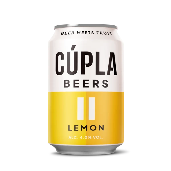 Cúpla Beers Lemon Fruit Lager 4% - 330ml