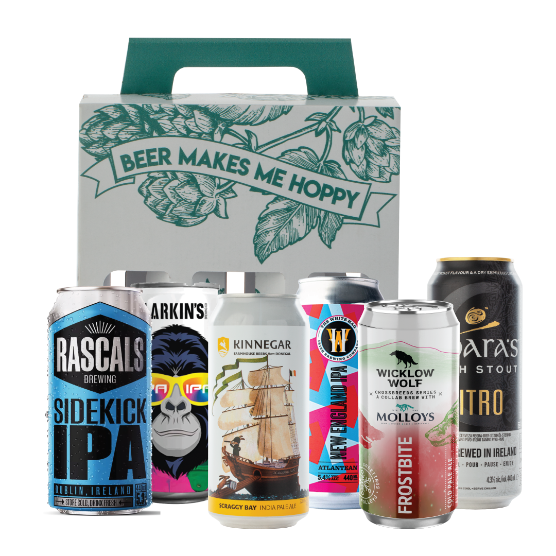 Cantastic Irish Craft Beer Sampler 6 x 440ml Can Gift Box