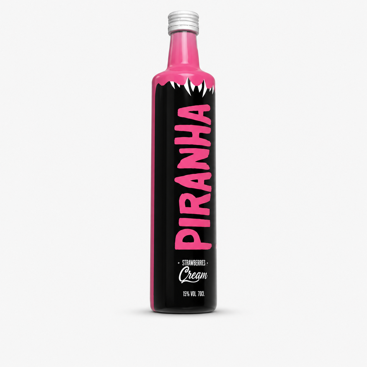 Piranha Strawberry &amp; Cream Liqueur 50cl 12%