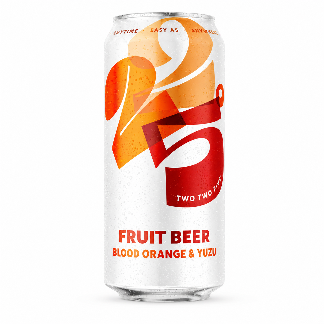 225 Fruit Beer Blood Orange &amp; Yuzu 4% - 440ml