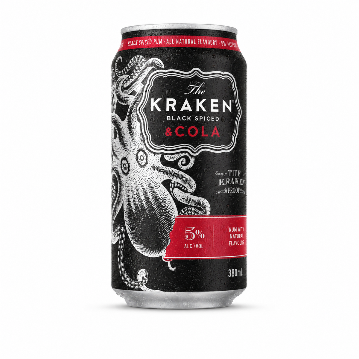 Kraken &amp; Cola RTD 5.0% - 330ml