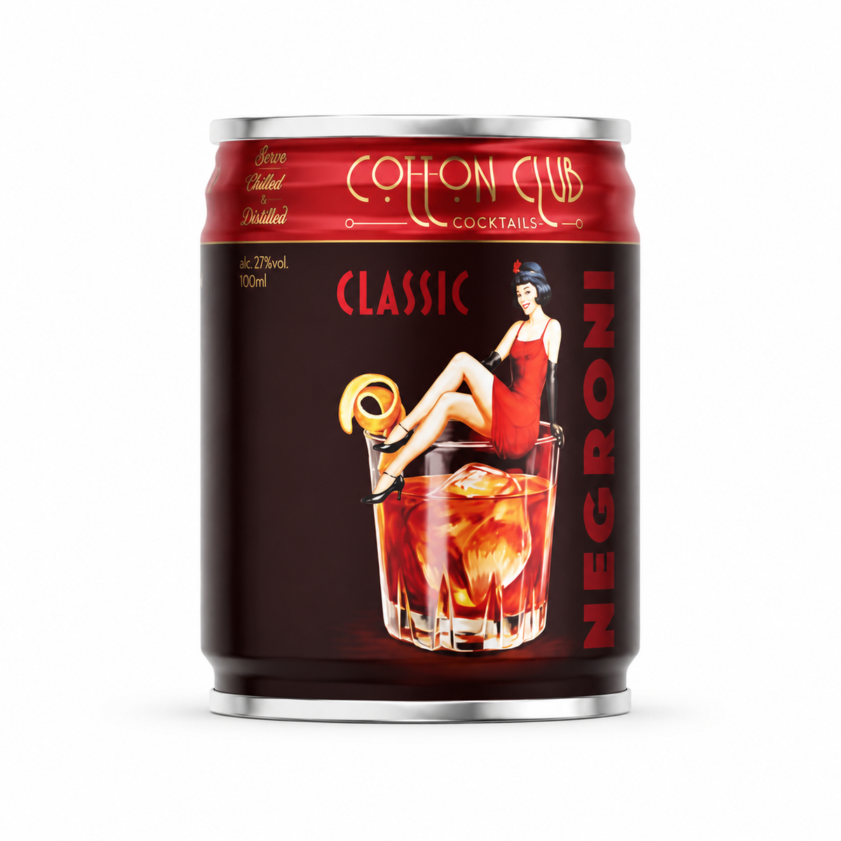 Cotton Club Classic Negroni 100ml 21%