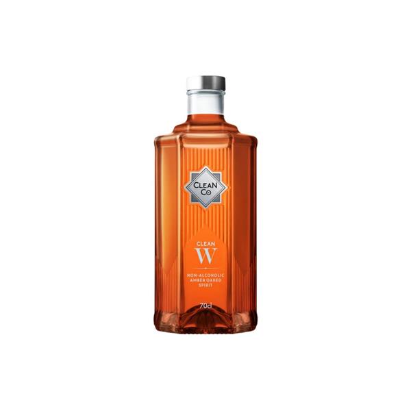 CleanCo CleanW Non Alco Whiskey 70cl