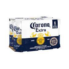 Corona Extra 6pk Cans 330ml - Molloys