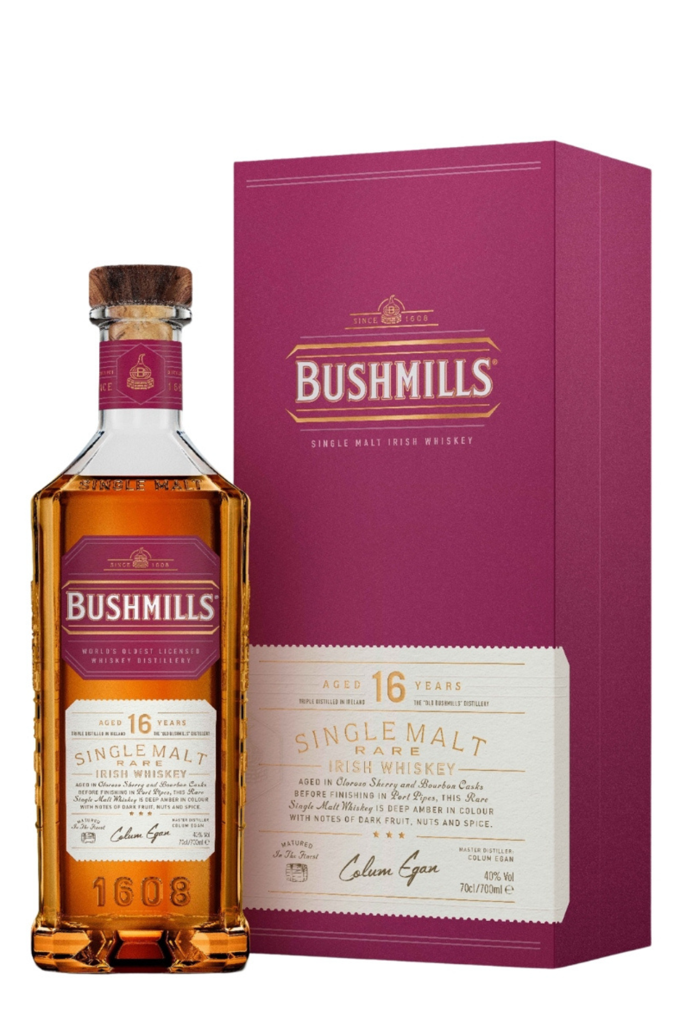 Bushmills 16 Year Old Single Malt 70cl