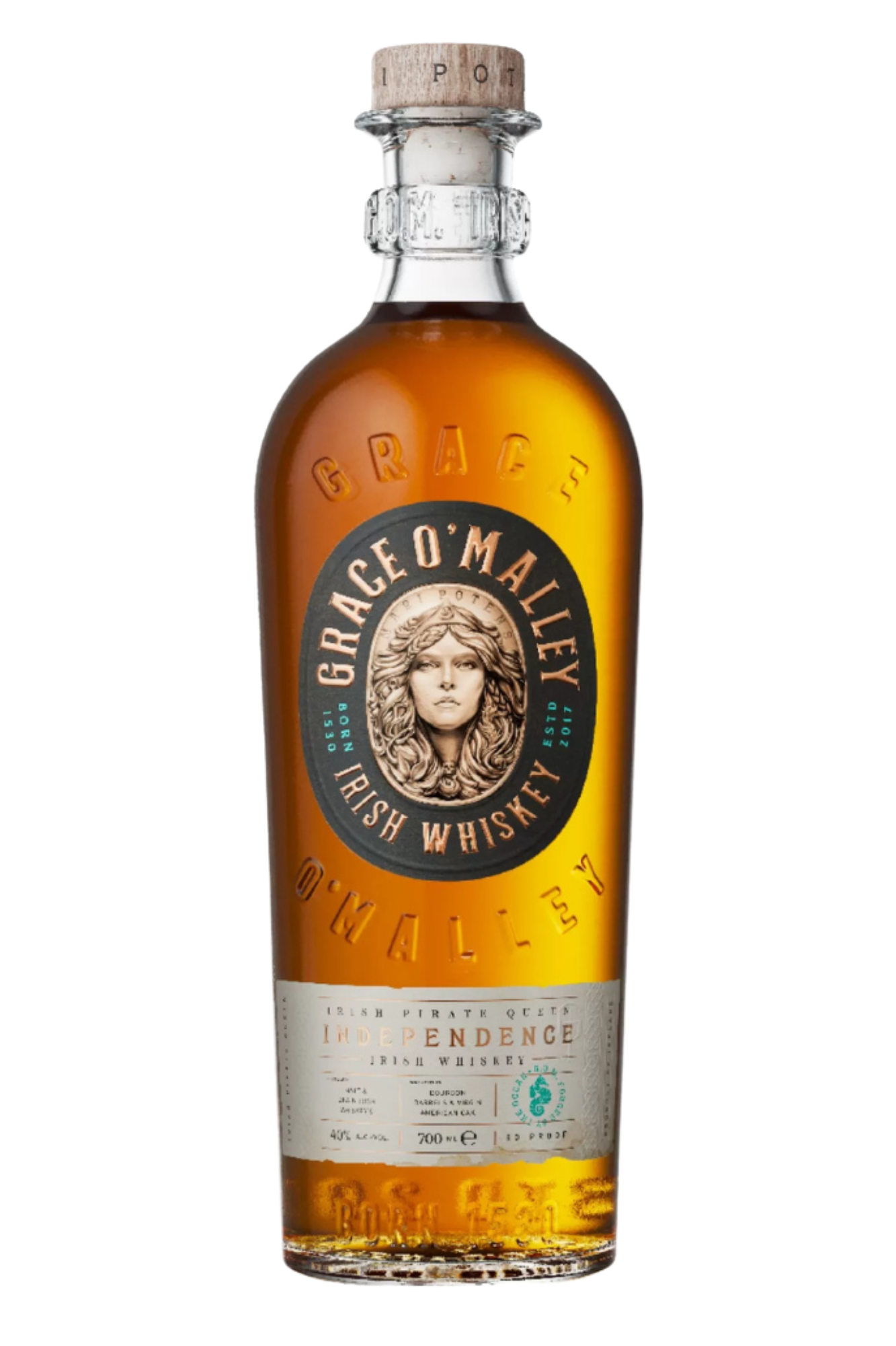 Grace O Malley Independence Whiskey 70cl