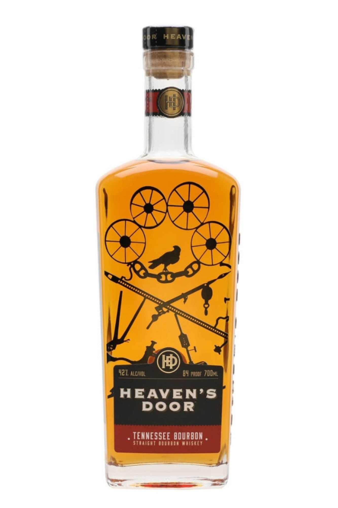Heavens Door Straight Bourbon 70cl 43%