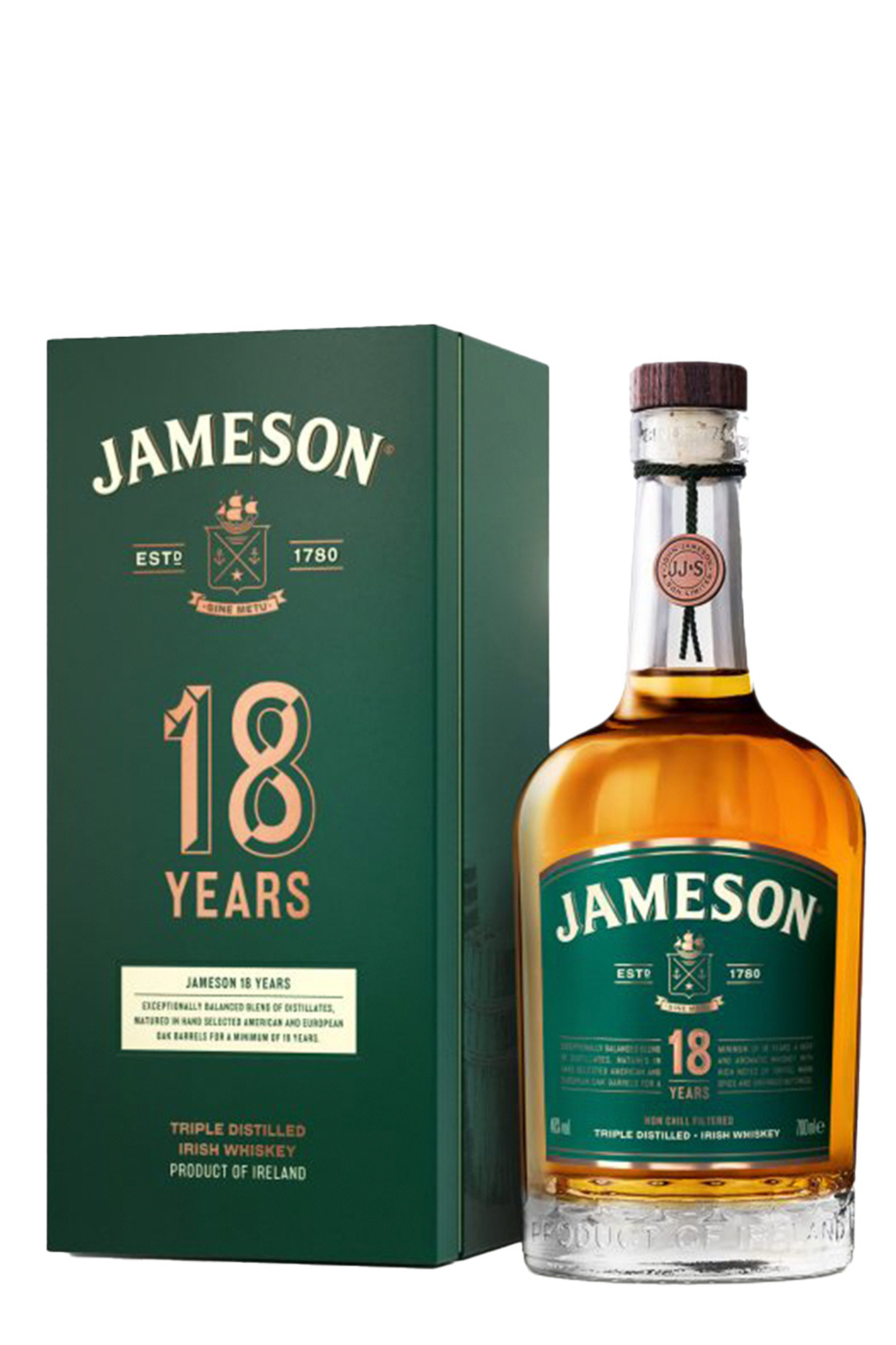 Jameson 18 Year Old 70cl             40%