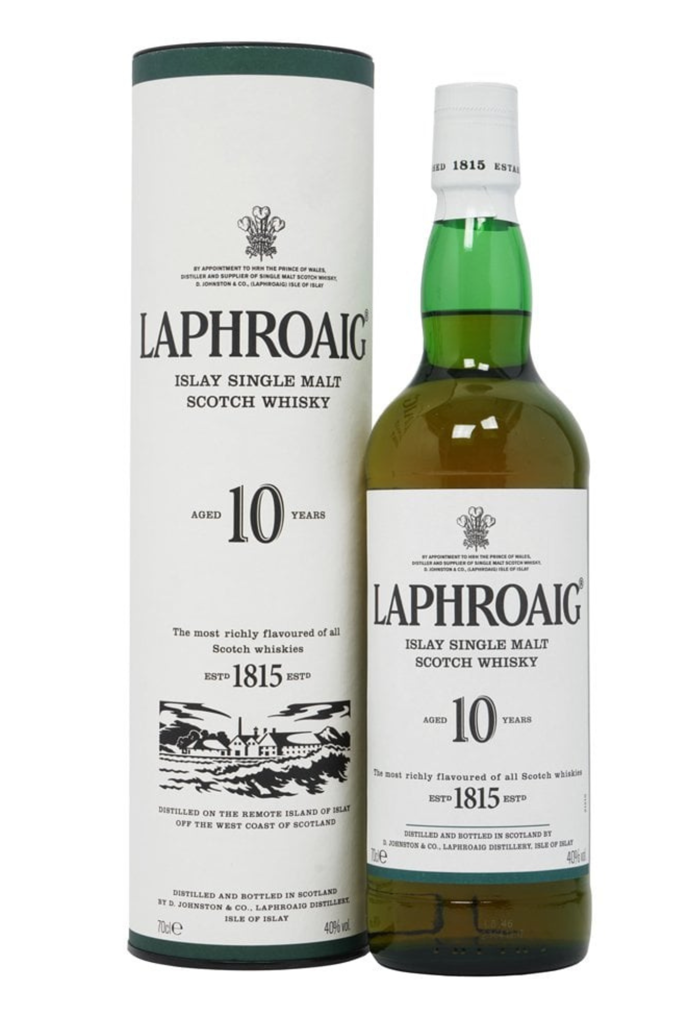 Laphroaig 10YO Single Malt Scotch 70cl 40%