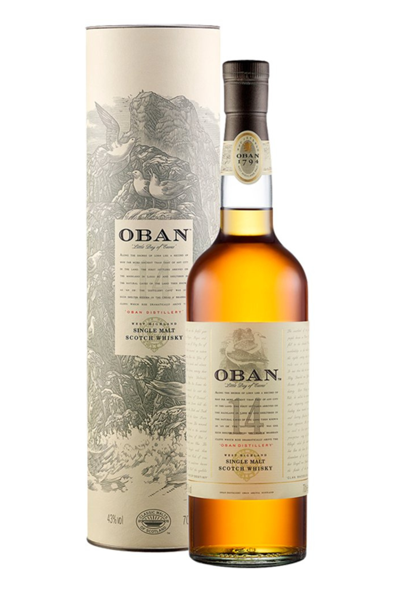 Oban 14 Year Old Scotch 70cl