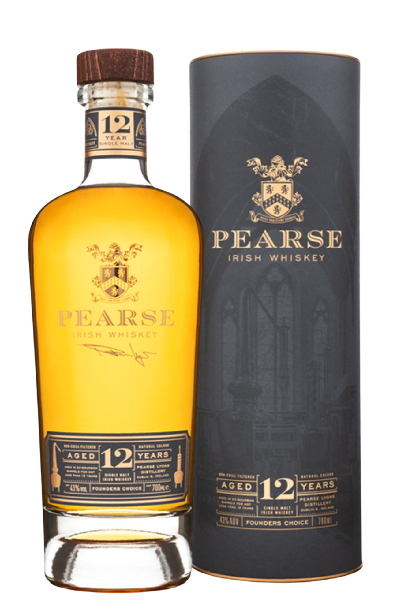Pearse Founder’s Choice 12 Year Old Whiskey 70cl