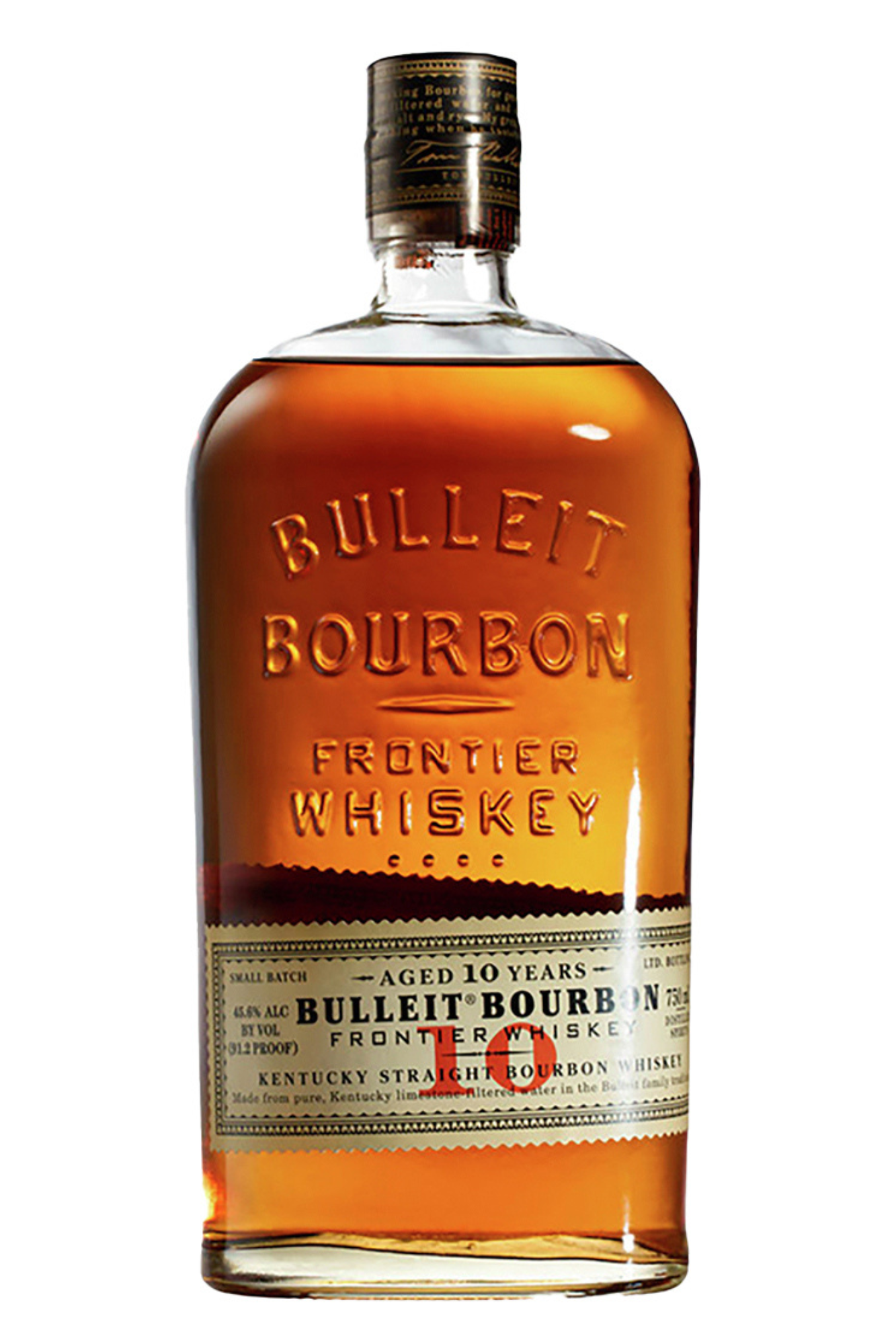 Bulleit Bourbon 10 Years Old Whiskey 70cl