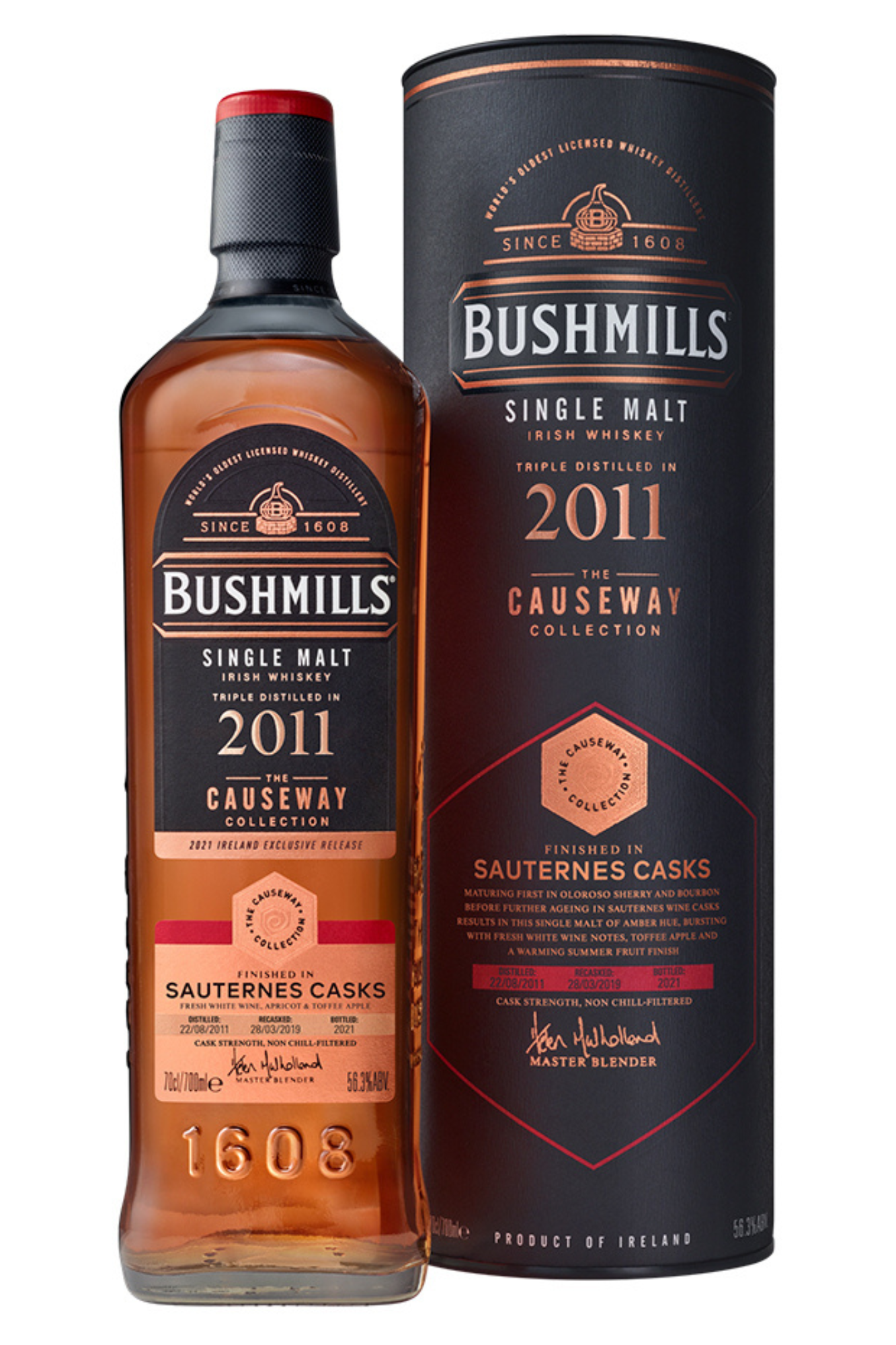 Bushmills Causeway Collection Sauternes Cask 2011