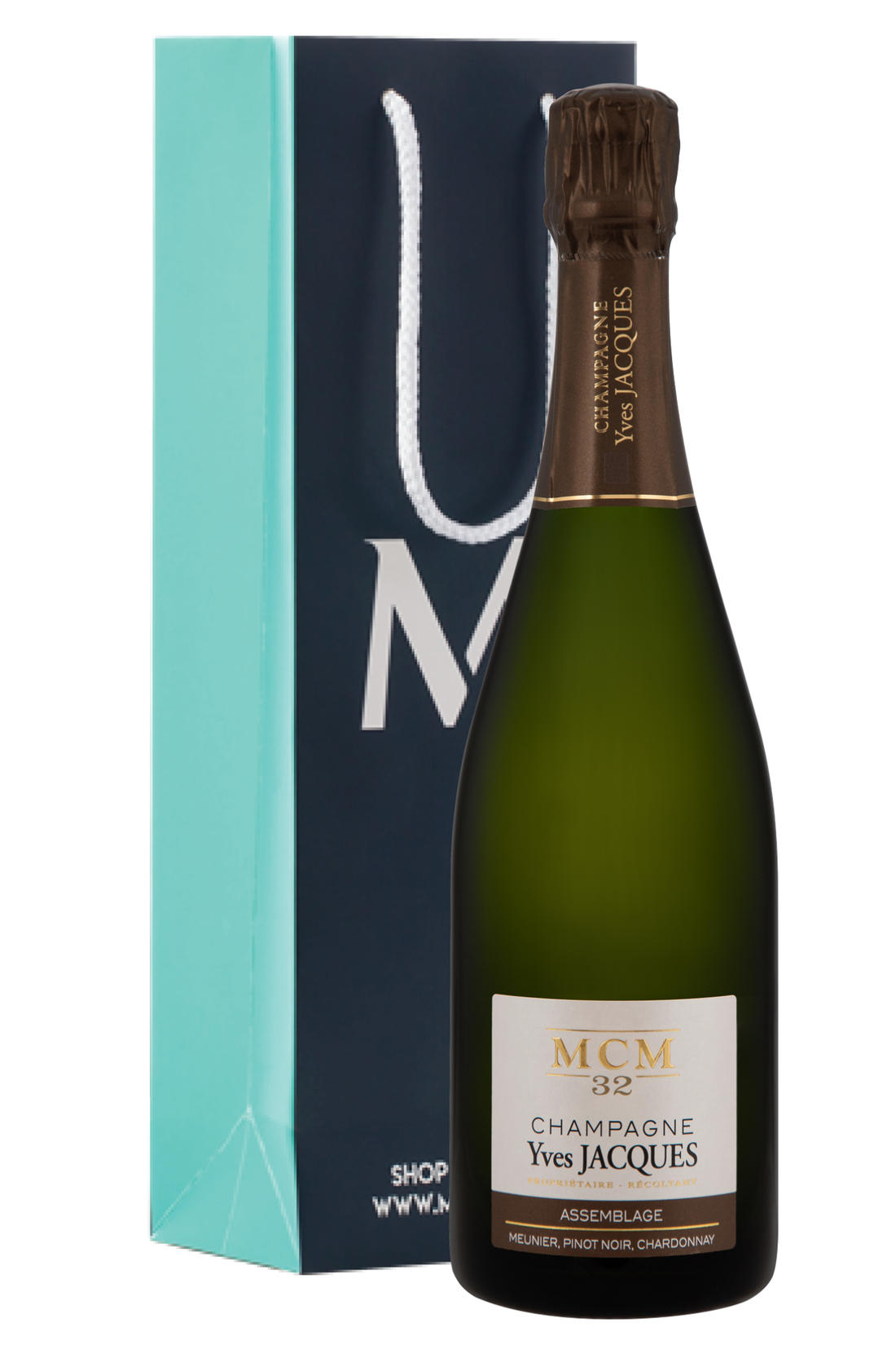 Yves Jacques Champagne in Gift Bag