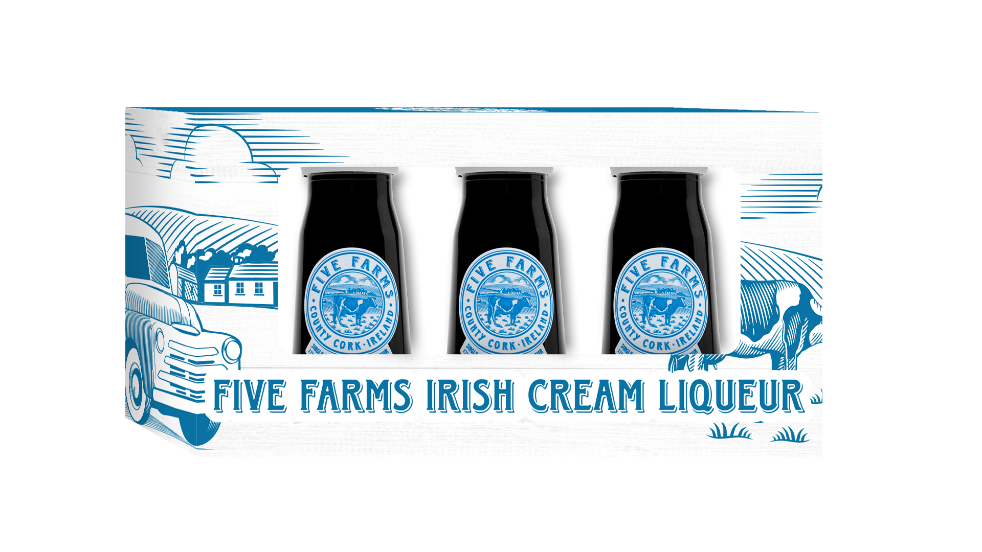 Five Farms Irish Cream Minatures Pack