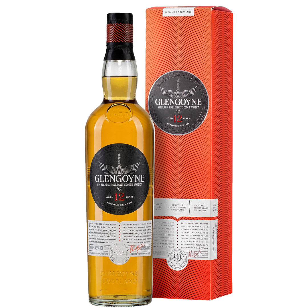 Glengoyne 12YO Single Malt Scotch 70cl