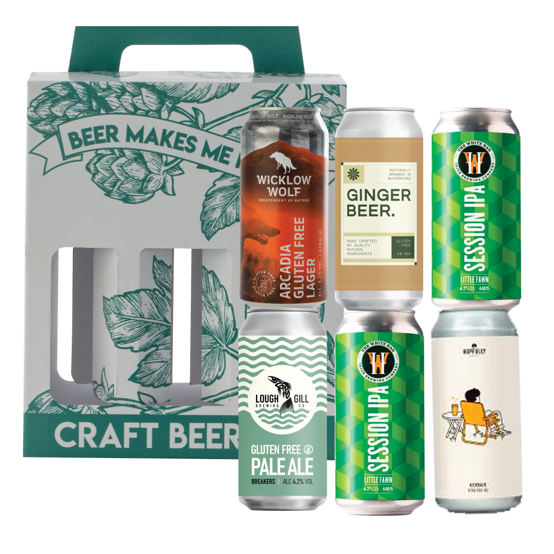 Gluten Free Craft Beer Sampler Gift Box 6 x 440ml cans