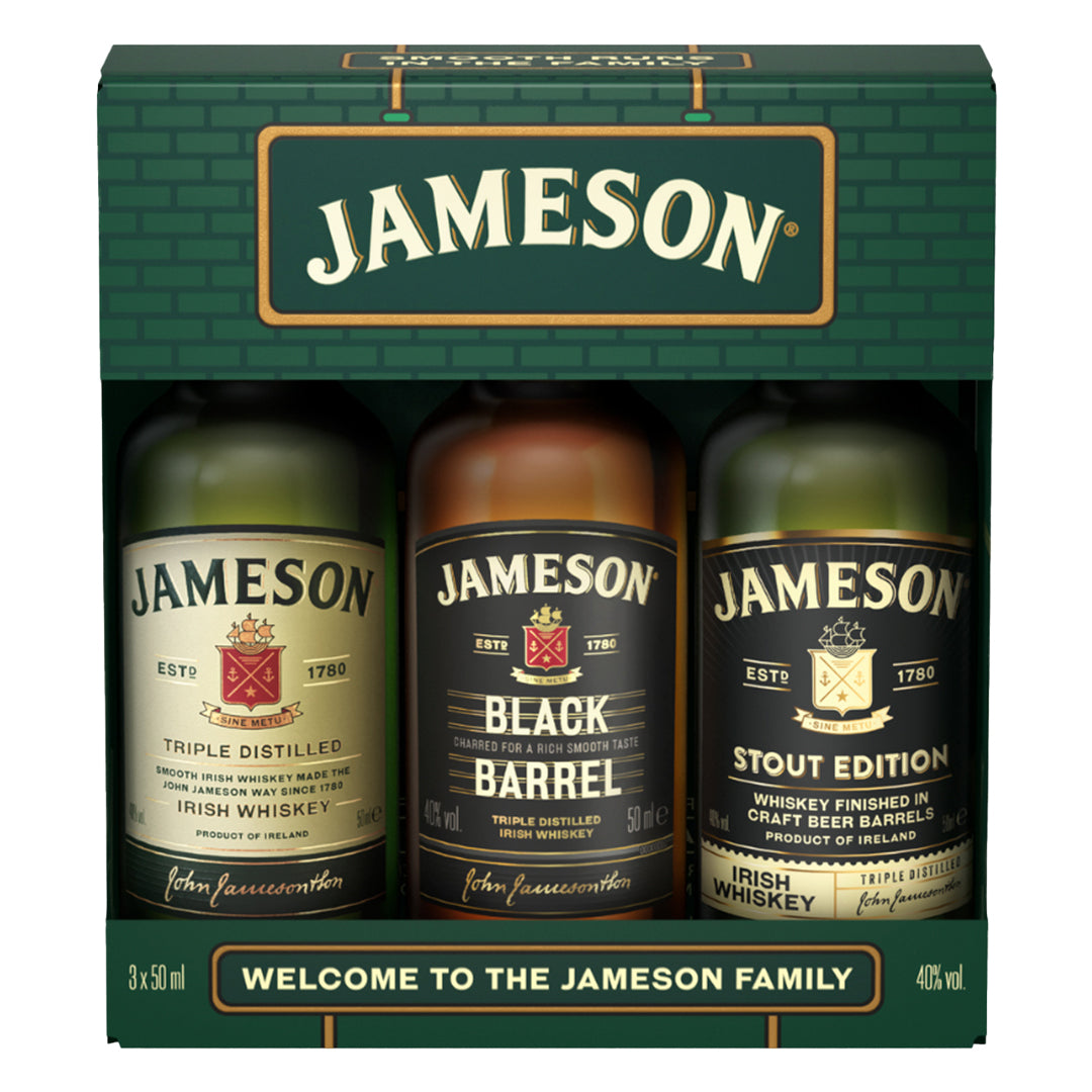 Jameson 3 X 5cl Gift pack