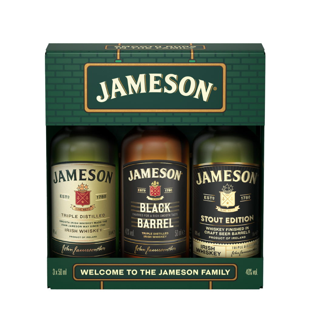 Jameson 3 X 5cl Gift pack