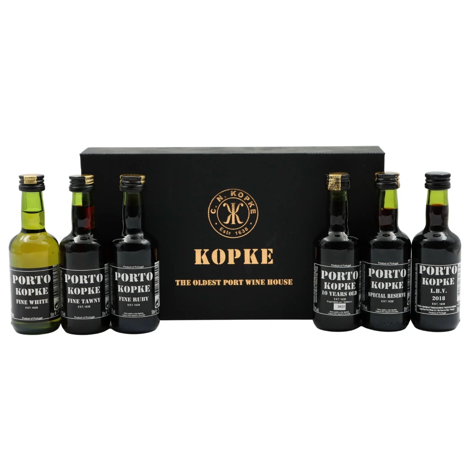 Kopke Port Gift Pack 6 x 5cl Minis