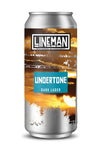 Lineman Undertone Dark Lager 440ml Can