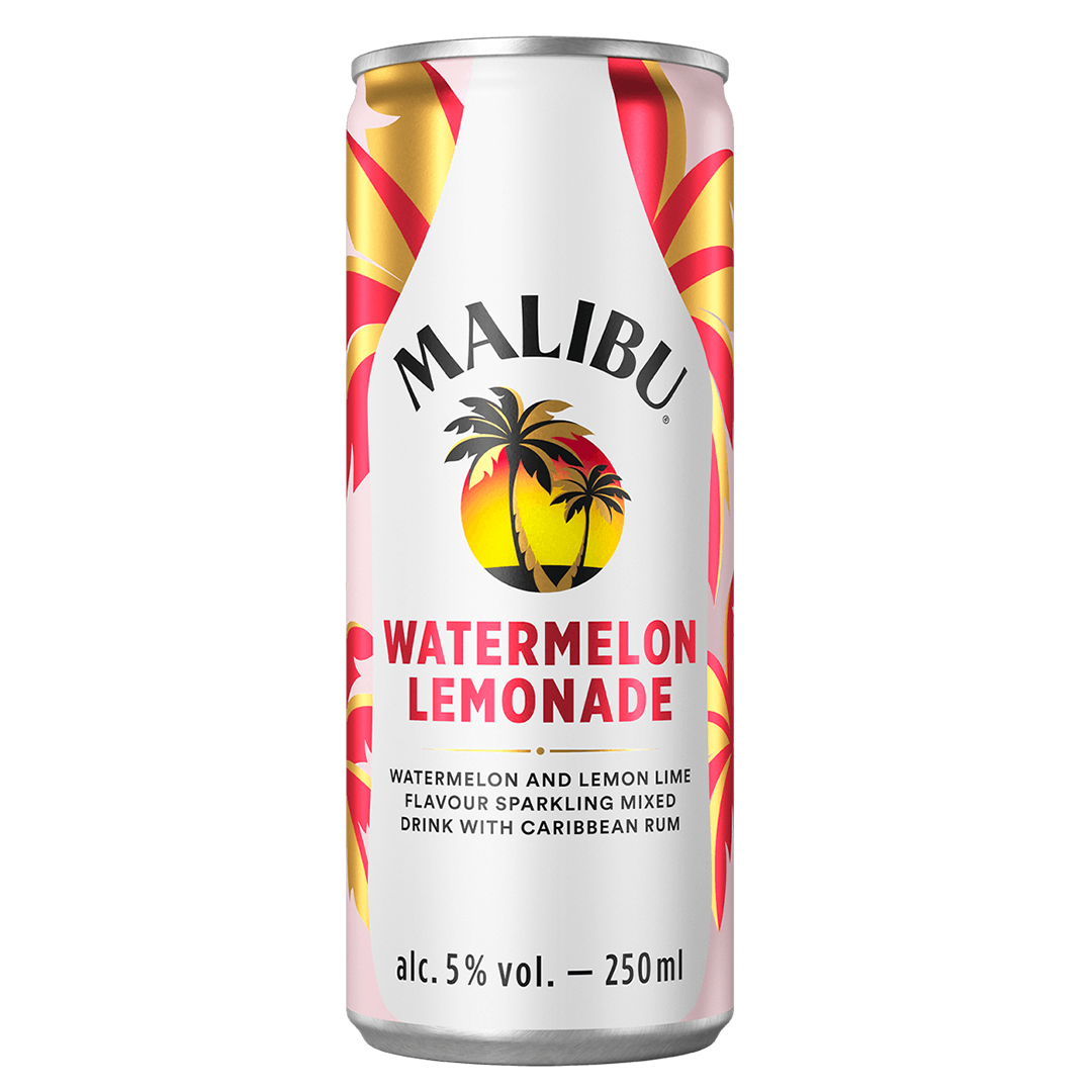 Malibu Watermelon Lemonade 25cl Can