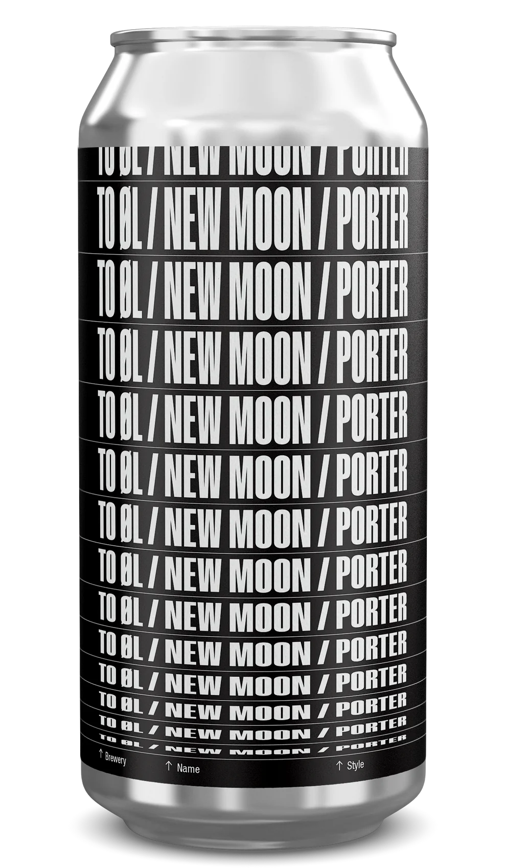 To Øl  New Moon Porter 5.5% - 440ml