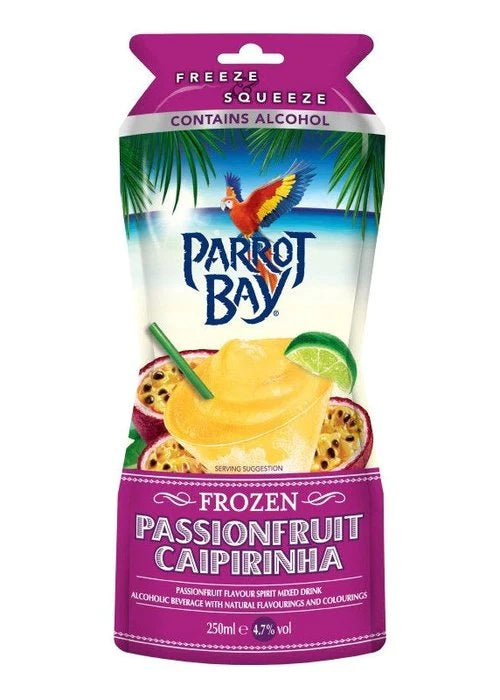 Parrot Bay Passionfruit Caip 250ml Pouch