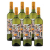 Porta 6 Lisboa White - 6 Bottle Case