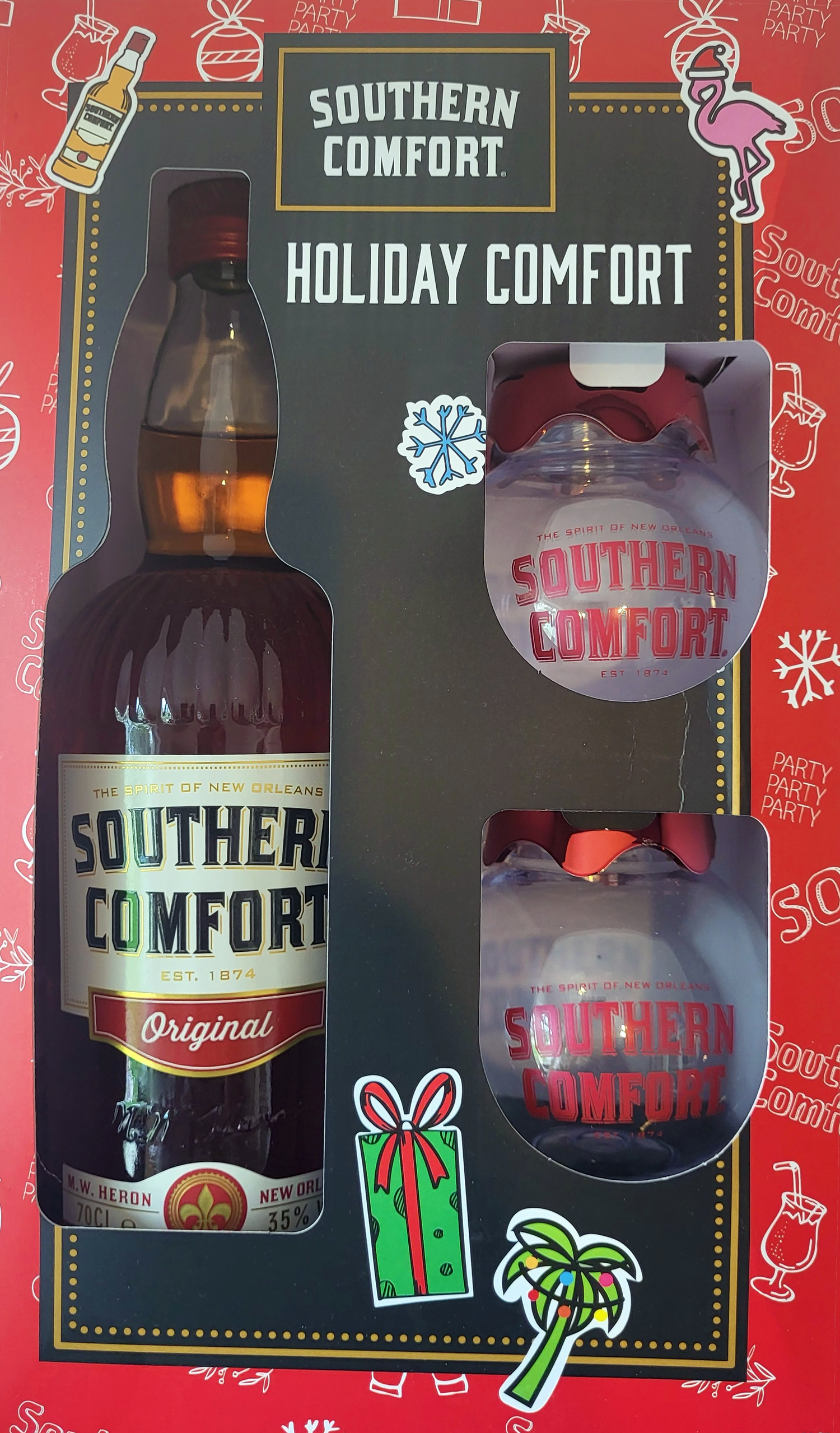 Southern Comfort Holiday Bauble Pack