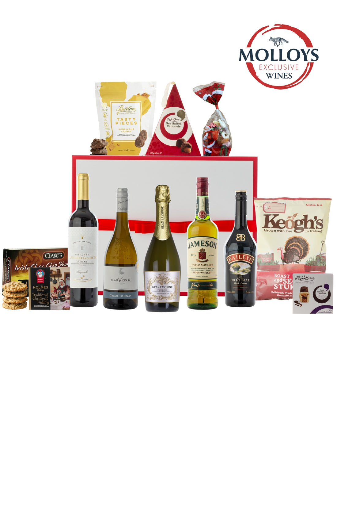 Spirit of Christmas Hamper – Jameson, Baileys, Prosecco, Wine & Gourmet Treats - Pre-Order