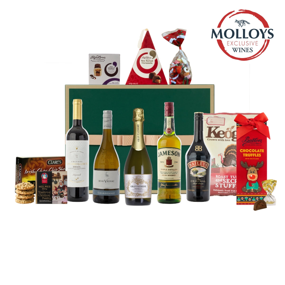 Spirit of Christmas Hamper – Jameson, Baileys, Prosecco, Wine &amp; Gourmet Treats
