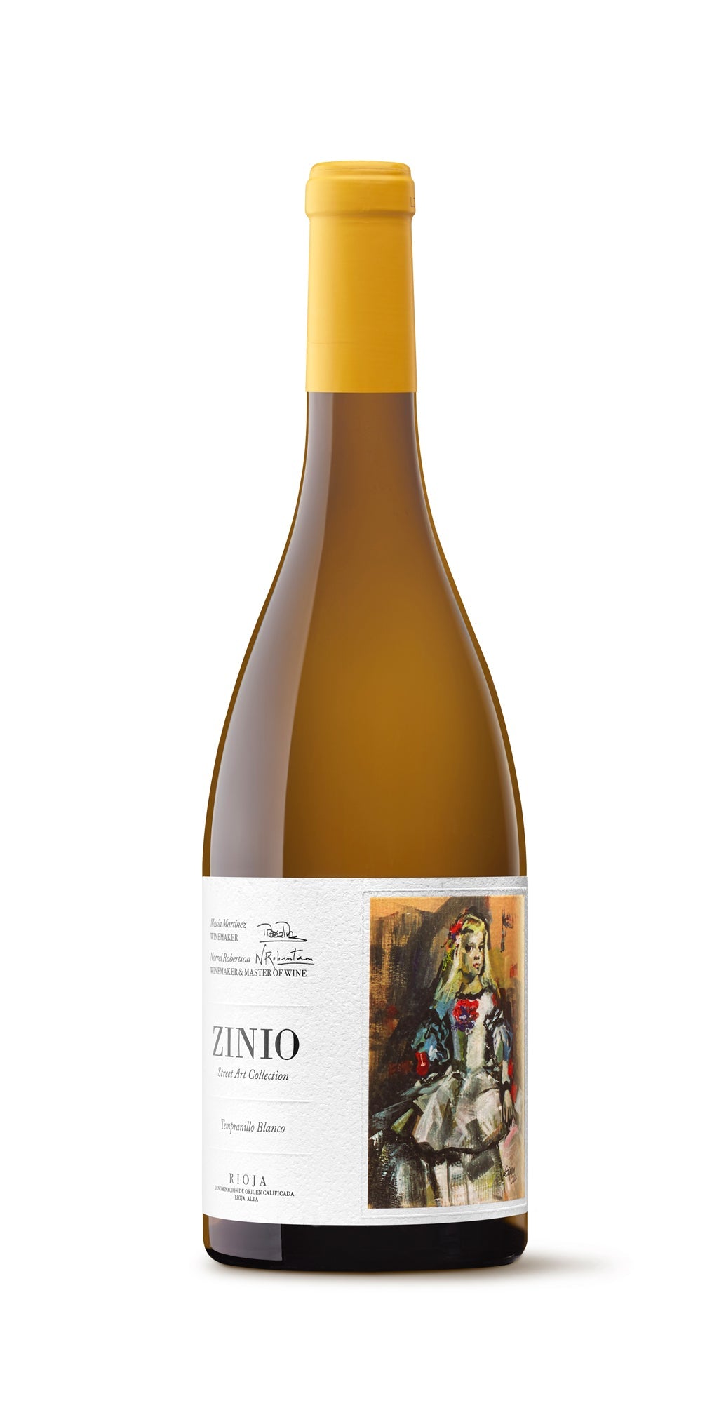 Zinio Street Art Collection White Rioja