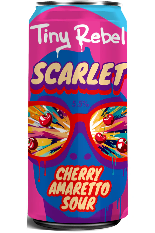 Tiny Rebel Scarlet Cherry Amaretto Sour 44cl Can