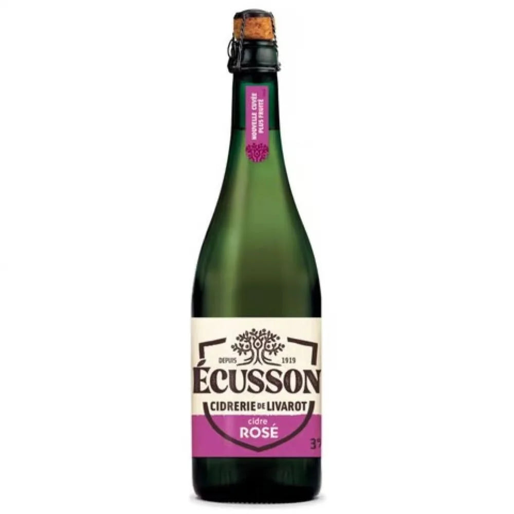 Ecusson Bio Rosé Cider 75cl 3%