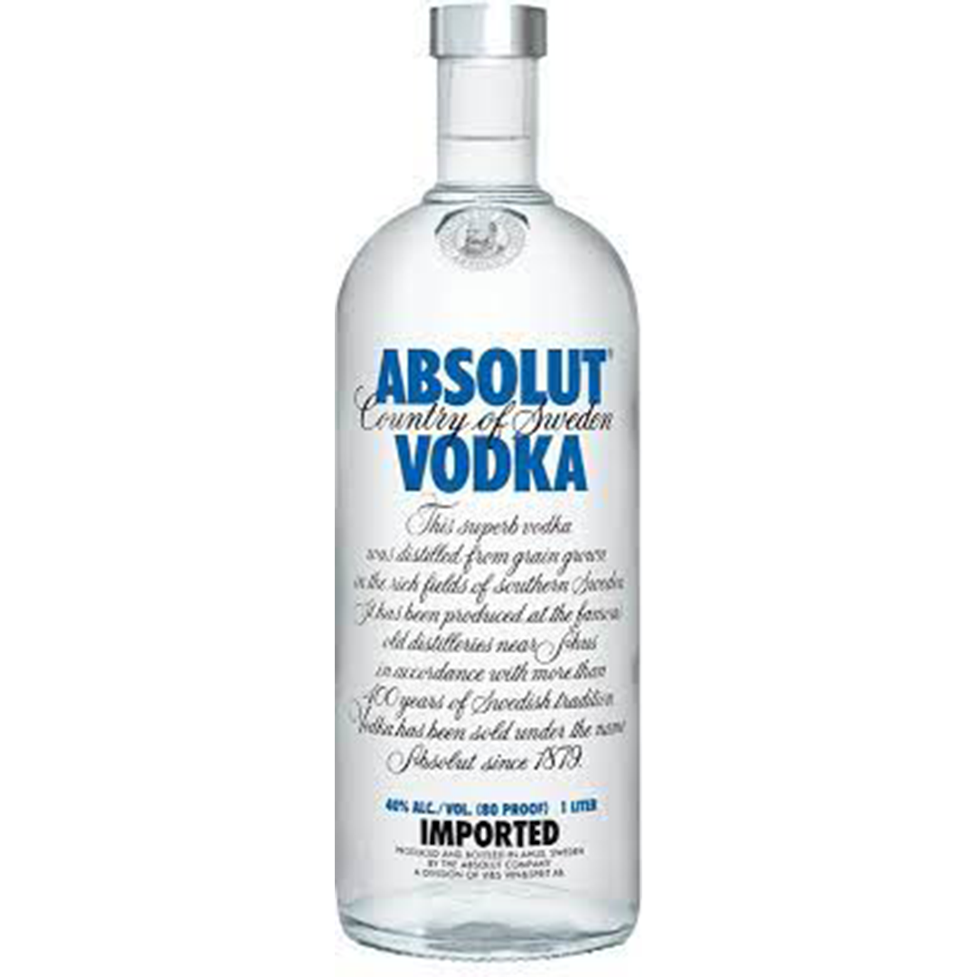 Absolut Vodka 1 litre