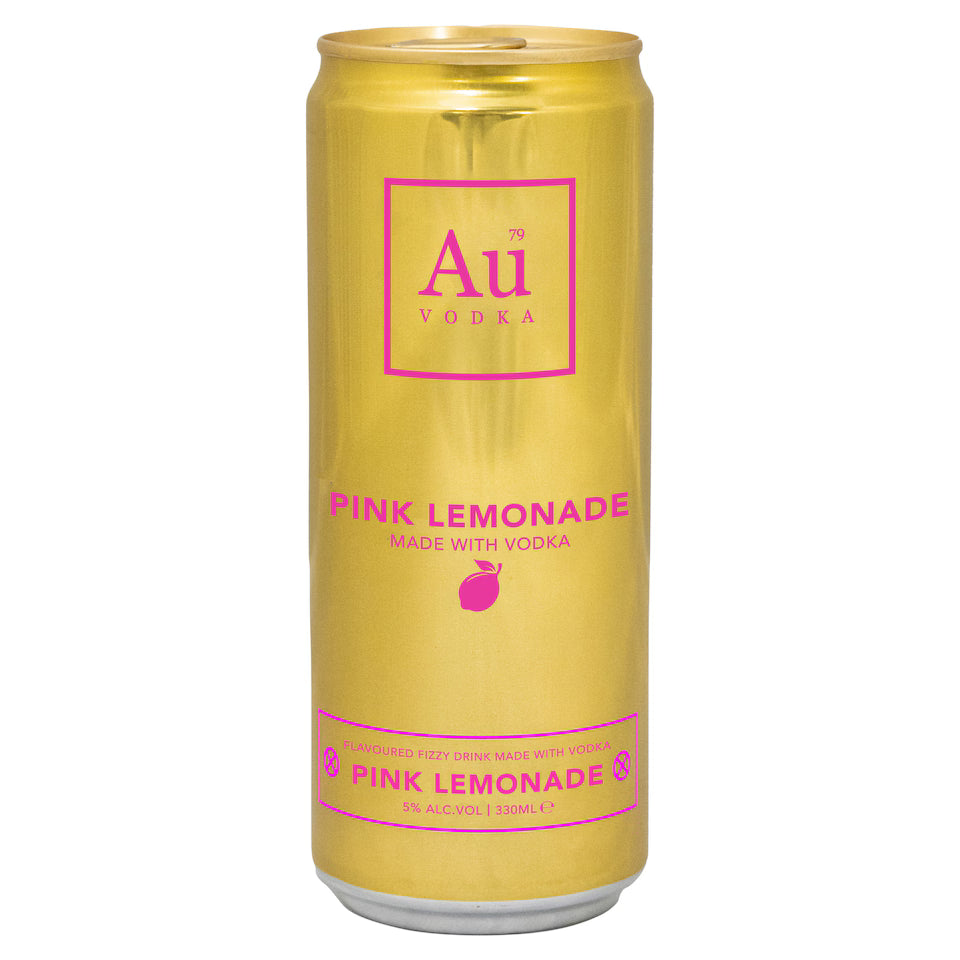 Au Vodka Pink Lemonade 33cl Can 5%