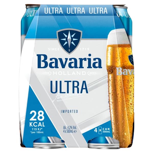 Bavaria Ultra 4 Pack 500ml 4.2%