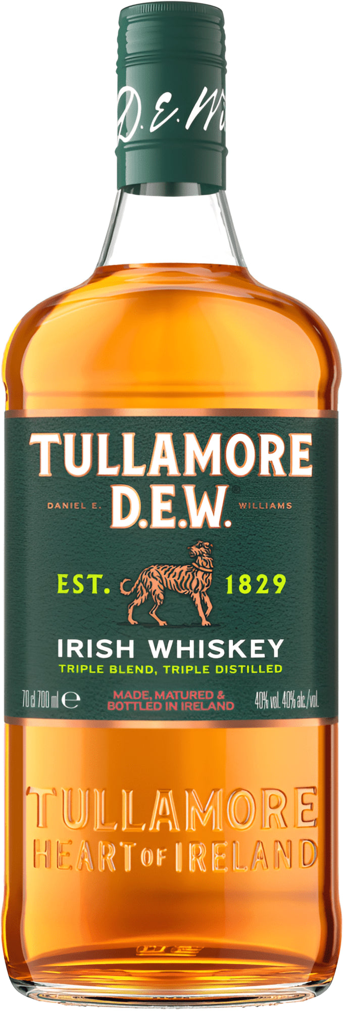 Tullamore Dew Whiskey 70cl