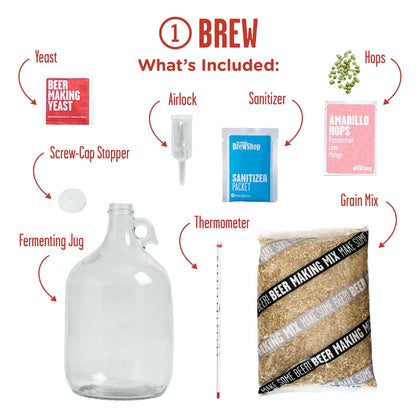 Beer Making + Bottling Kit: American Pale Ale