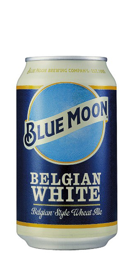 Blue Moon Beer 33cl Can - Molloys