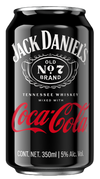 Jack Daniels &amp; Coca Cola Can 33cl
