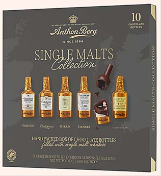 Anthon Berg Single Malts Scotch Collection 155g