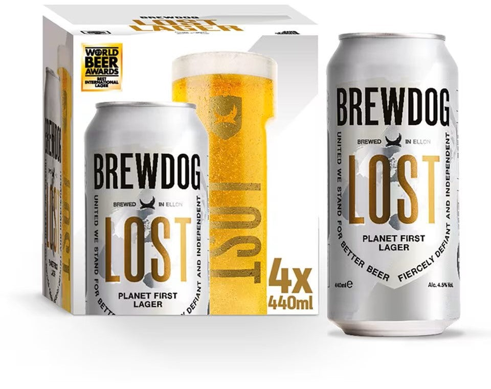 Brewdog Lost Lager 4 Pack 44cl