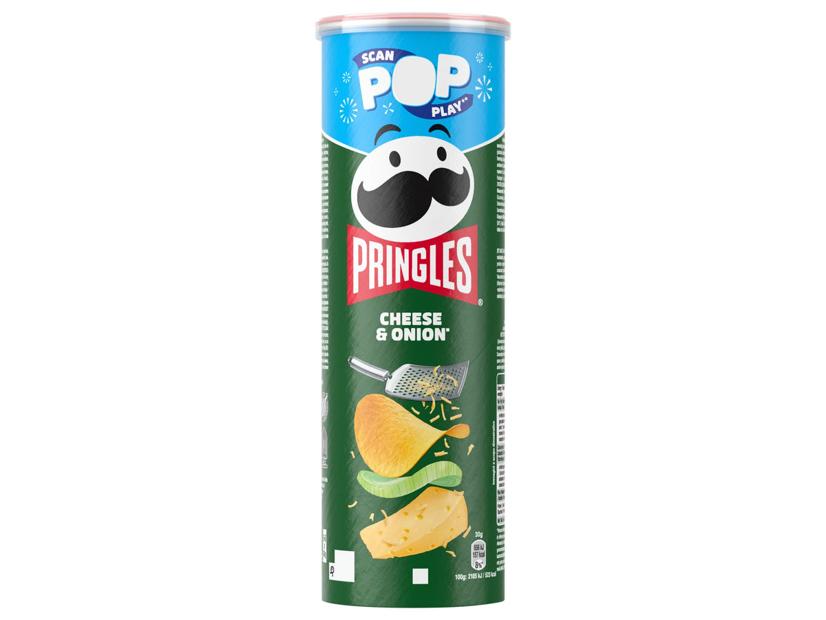 Pringles Large Cheese &amp; Onion 165g