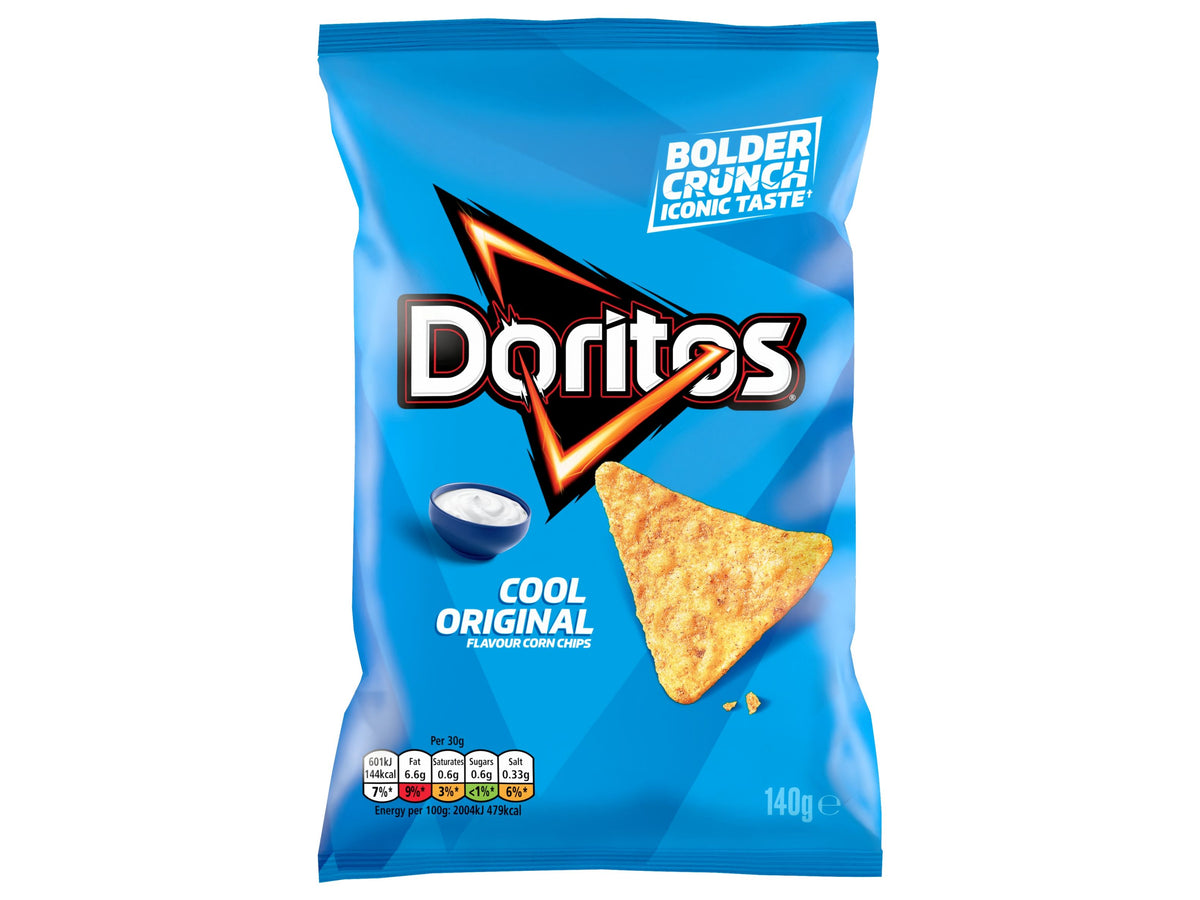 Doritos Cool Original Tortillas 140g Bag