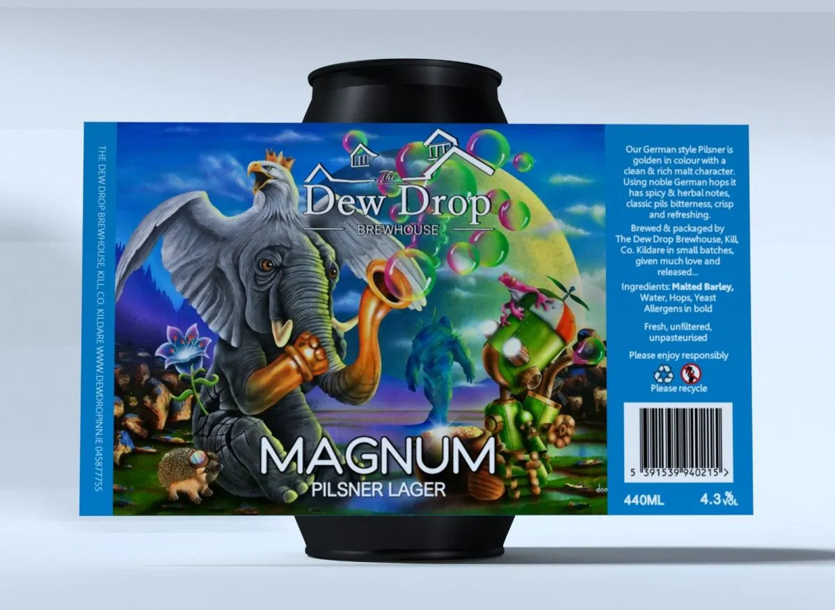 Dew Drop Brew Magnum Pilsner 44cl