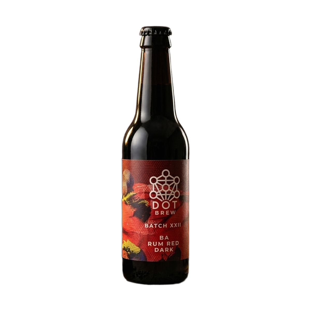 DOT Brew BA Rum Red Dark XXII Barrel Aged Red Ale 16% - 330ml Bottle