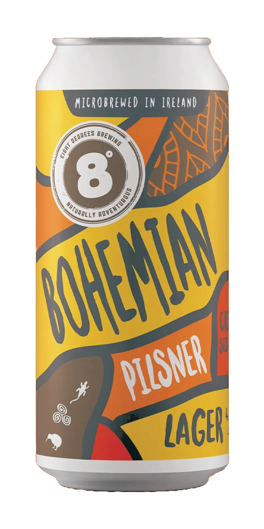 8 Degrees Barefoot Bohemian 44cl Can 4%