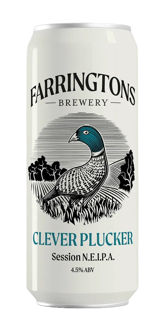 Farringtons Clever Plucker NEIPA 44cl Can - Molloys